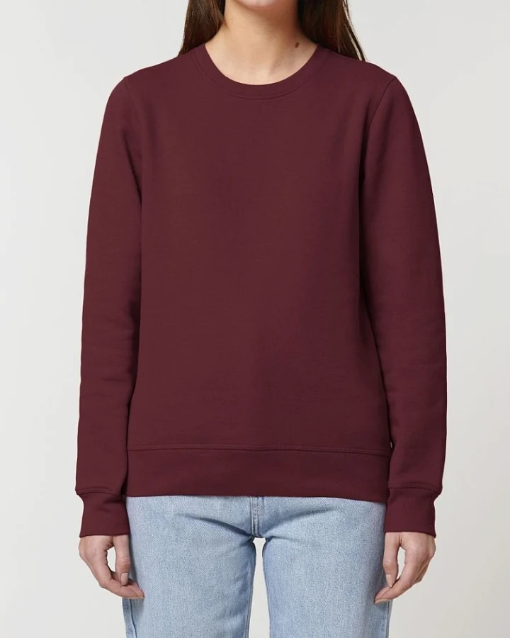 UNIPOLAR Herren vegan Pullover Rolin Burgundy