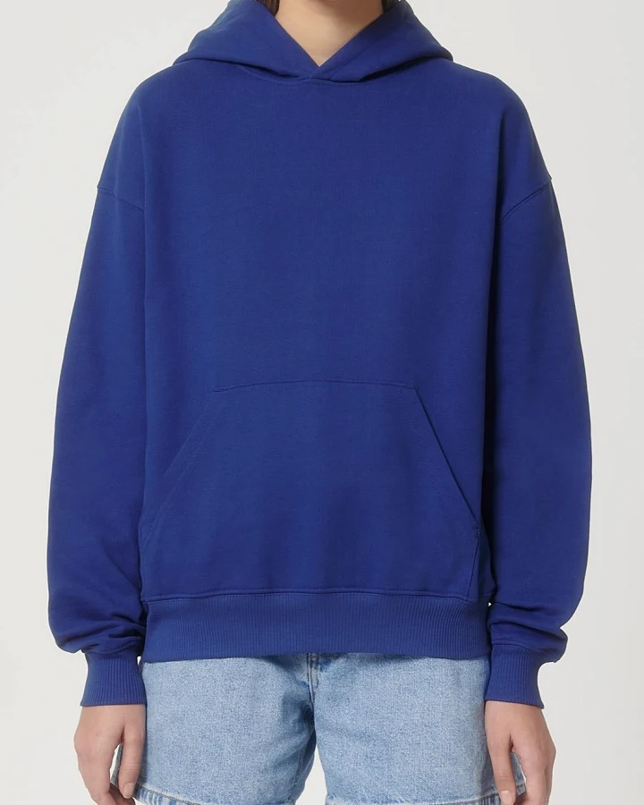 UNIPOLAR Herren vegan Hoodie Correl Worker Blau