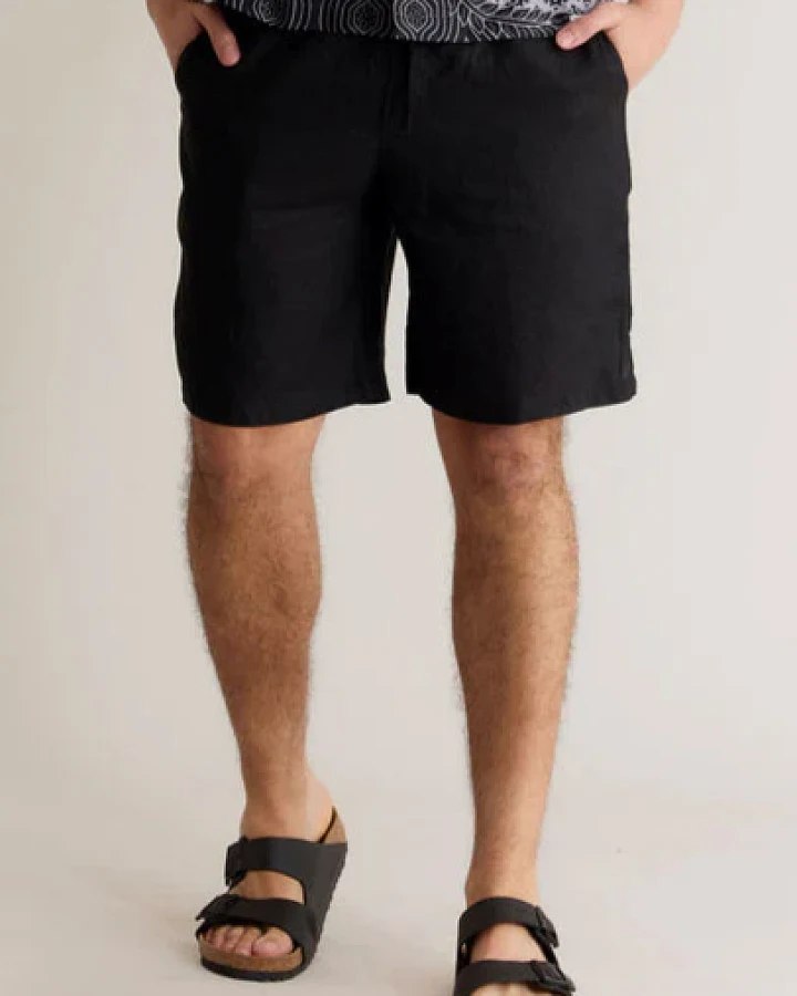KOMODO Herren vegan Shorts Jerry Schwarz