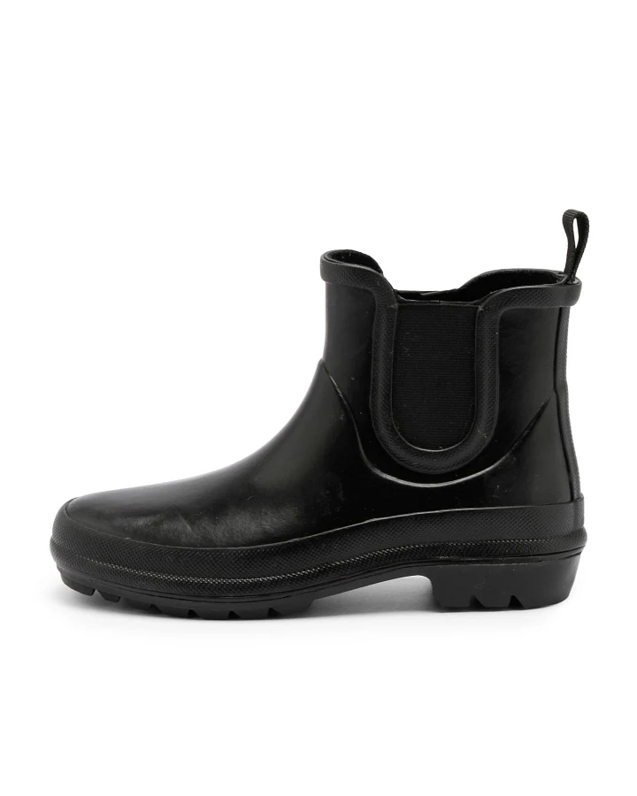 Grand Step Shoes Damen vegan Regenstiefel Vickie Schwarz