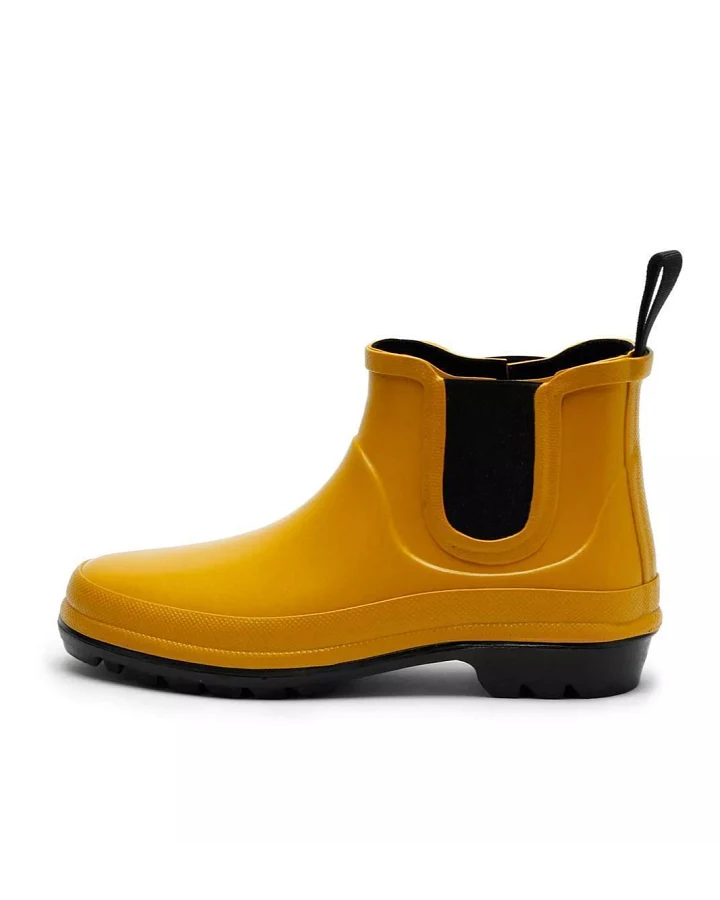 Grand Step Shoes Damen vegan Regenstiefel Vickie Curry Gelb