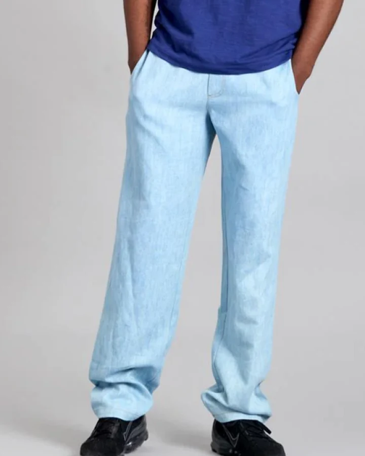 KOMODO Herren vegan Hose Joshua Light Wash Blau