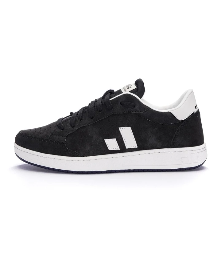 Ethletic Herren vegan Sneaker Low Cut Jesse Jet Schwarz/Chalk Weiß