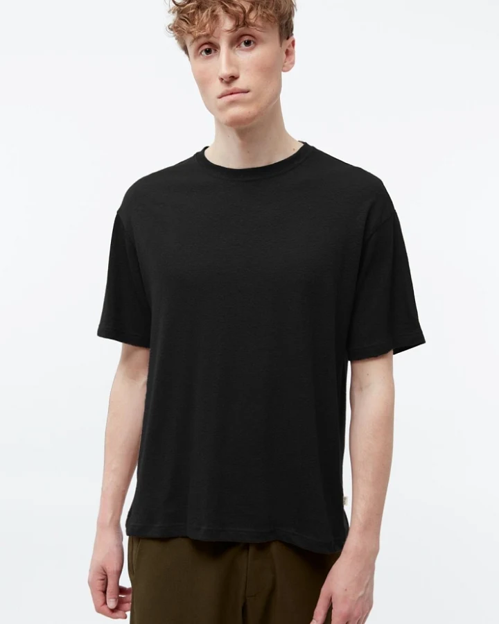 Givn Herren vegan T-Shirt Lasse Schwarz