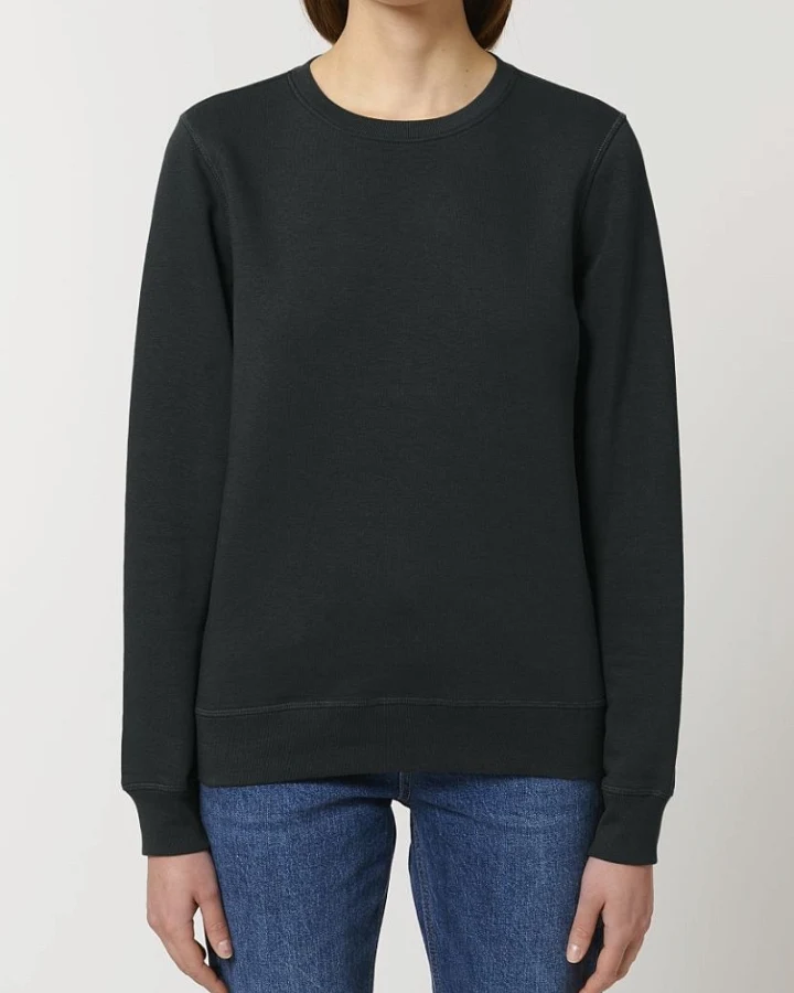 UNIPOLAR Herren vegan Pullover Rolin Schwarz