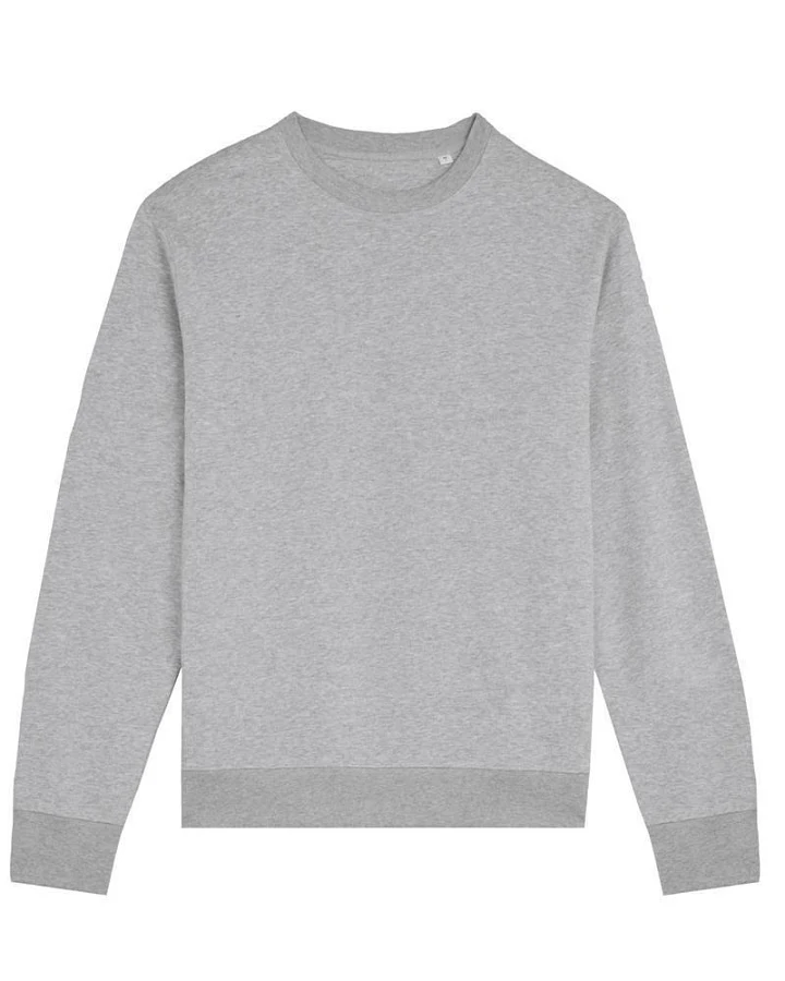 UNIPOLAR Herren vegan Sweatshirt Unisex Match Heather Grey