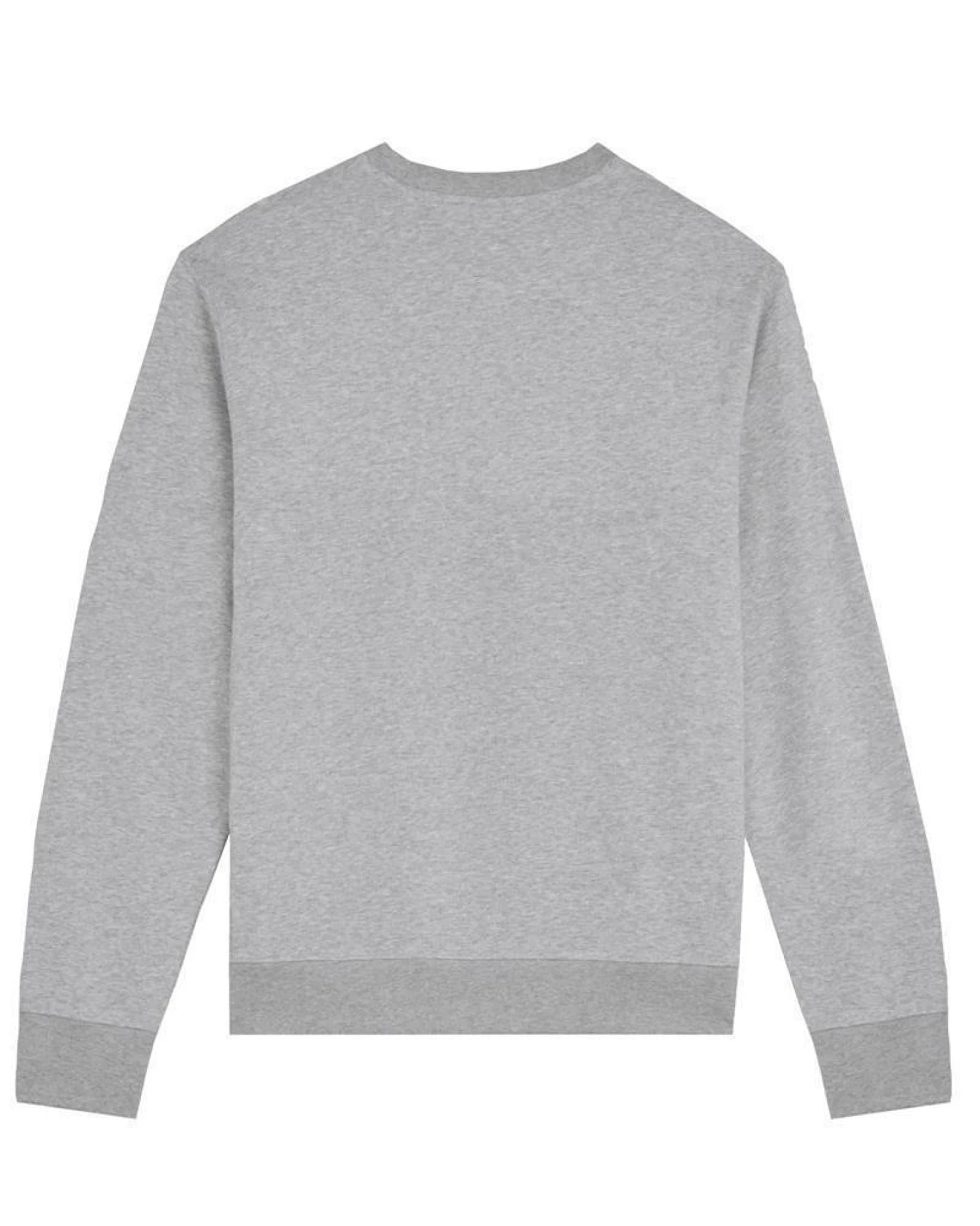 UNIPOLAR Herren vegan Sweatshirt Unisex Match Heather Grey – Ansicht 2