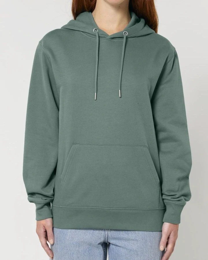 UNIPOLAR Herren vegan Hoodie Basic Crossing Green Bay