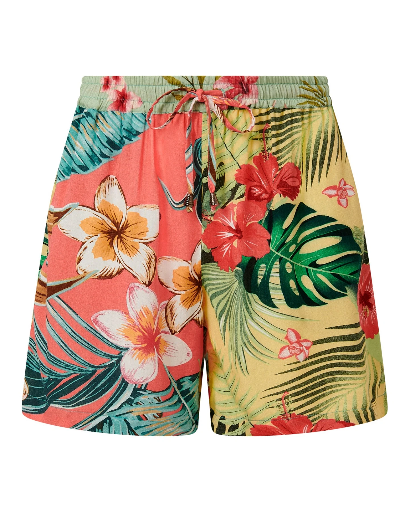 KOMODO Damen vegan Shorts Grace Tropical Multicolour – Ansicht 2