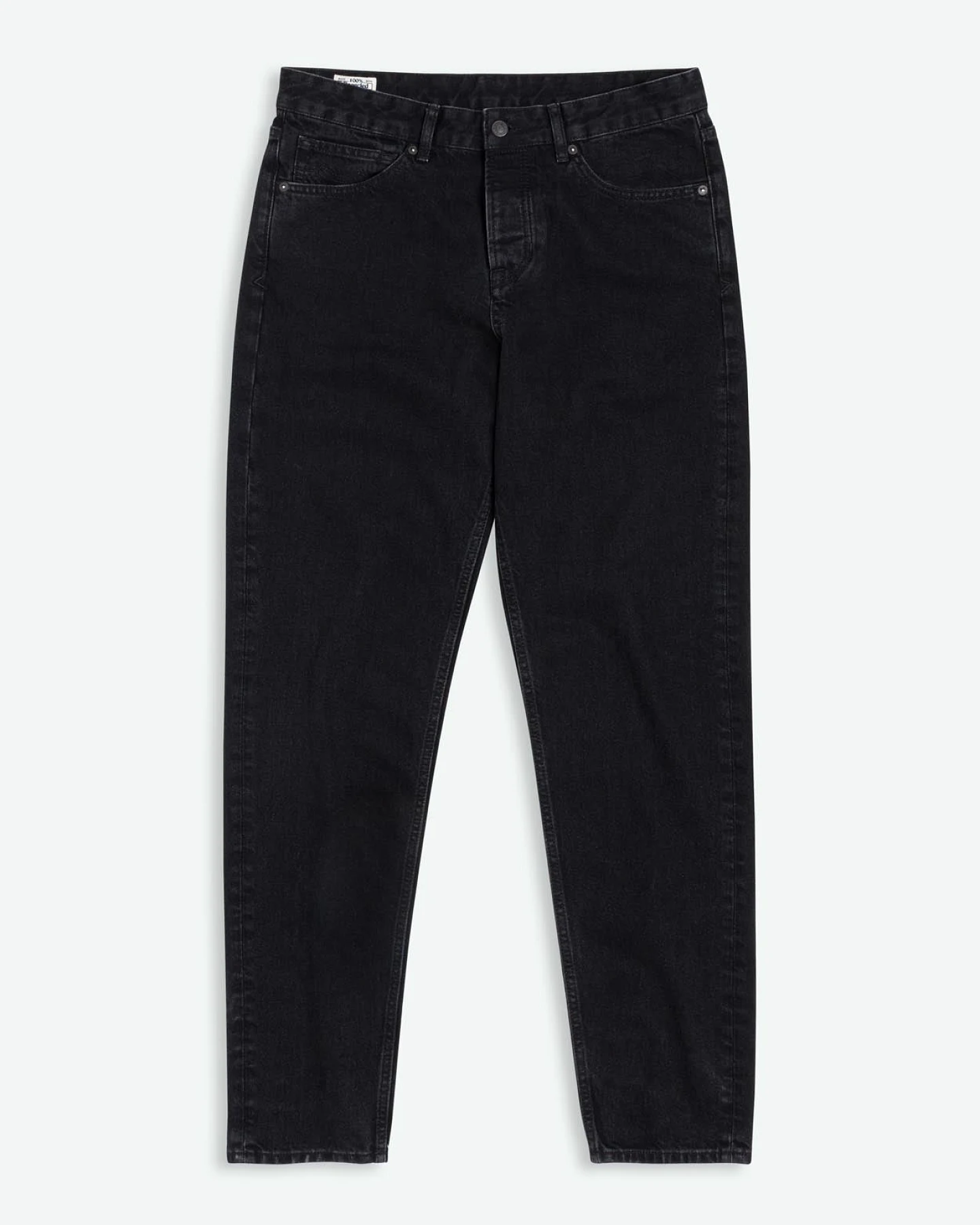 Kings of Indigo Herren vegan Jeans Sushan Holo Schwarz – Ansicht 2