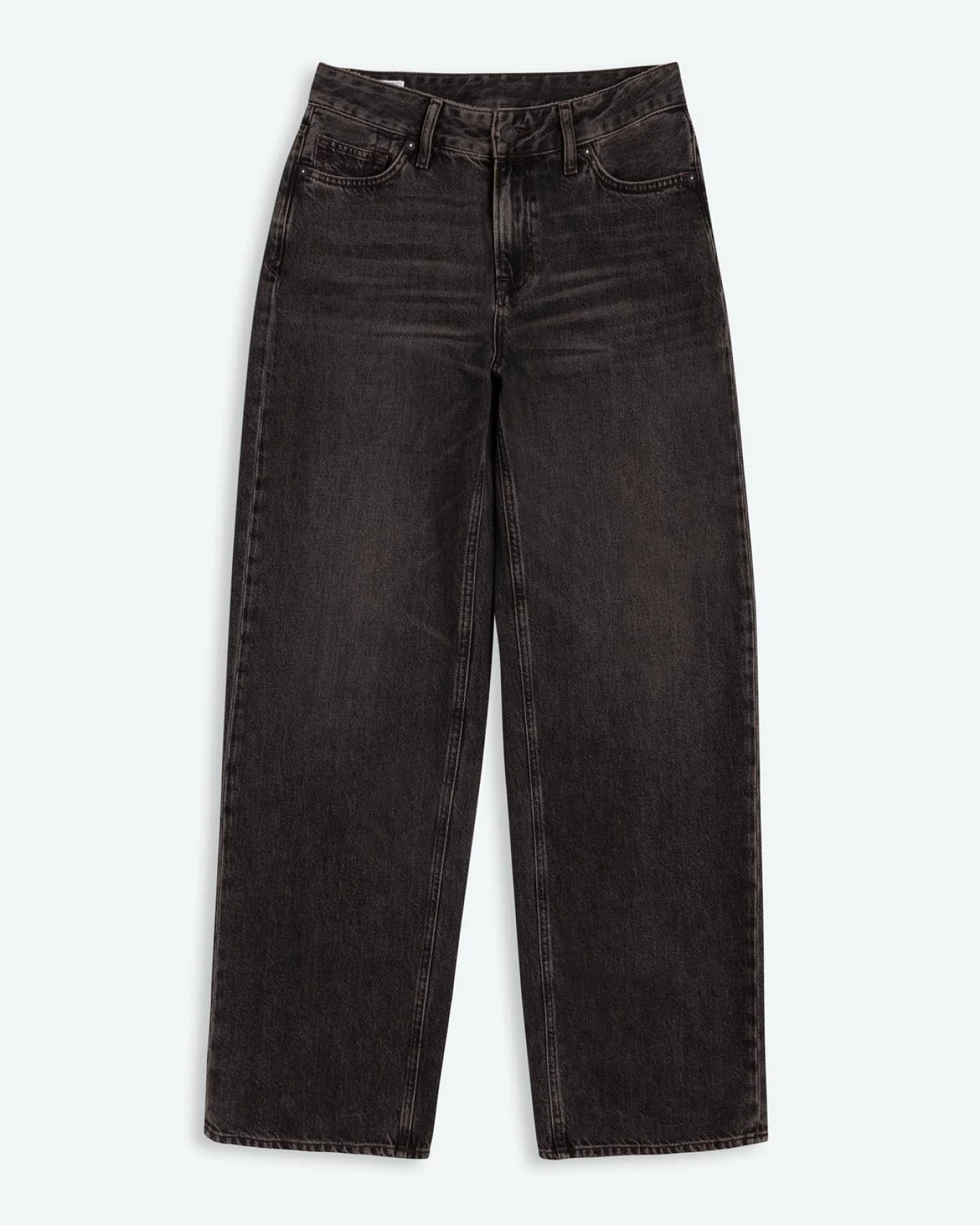 Kings of Indigo Damen vegan Jeans Joan Denim Schwarz – Ansicht 2