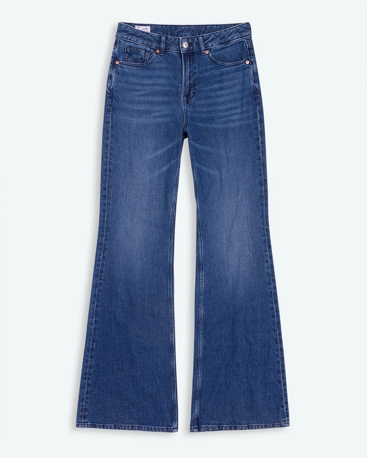 Kings of Indigo Damen vegan Jeans Kukiko Mittelblau – Ansicht 2