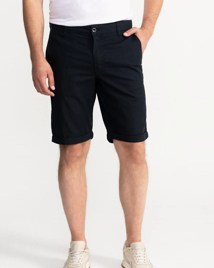 De IONESCU Herren vegan Shorts Carpatica Marineblau