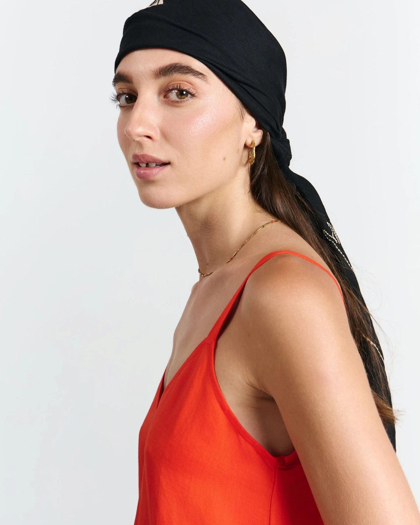 SUITE13LAB Damen vegan Kleid Nagua Rot – Ansicht 2