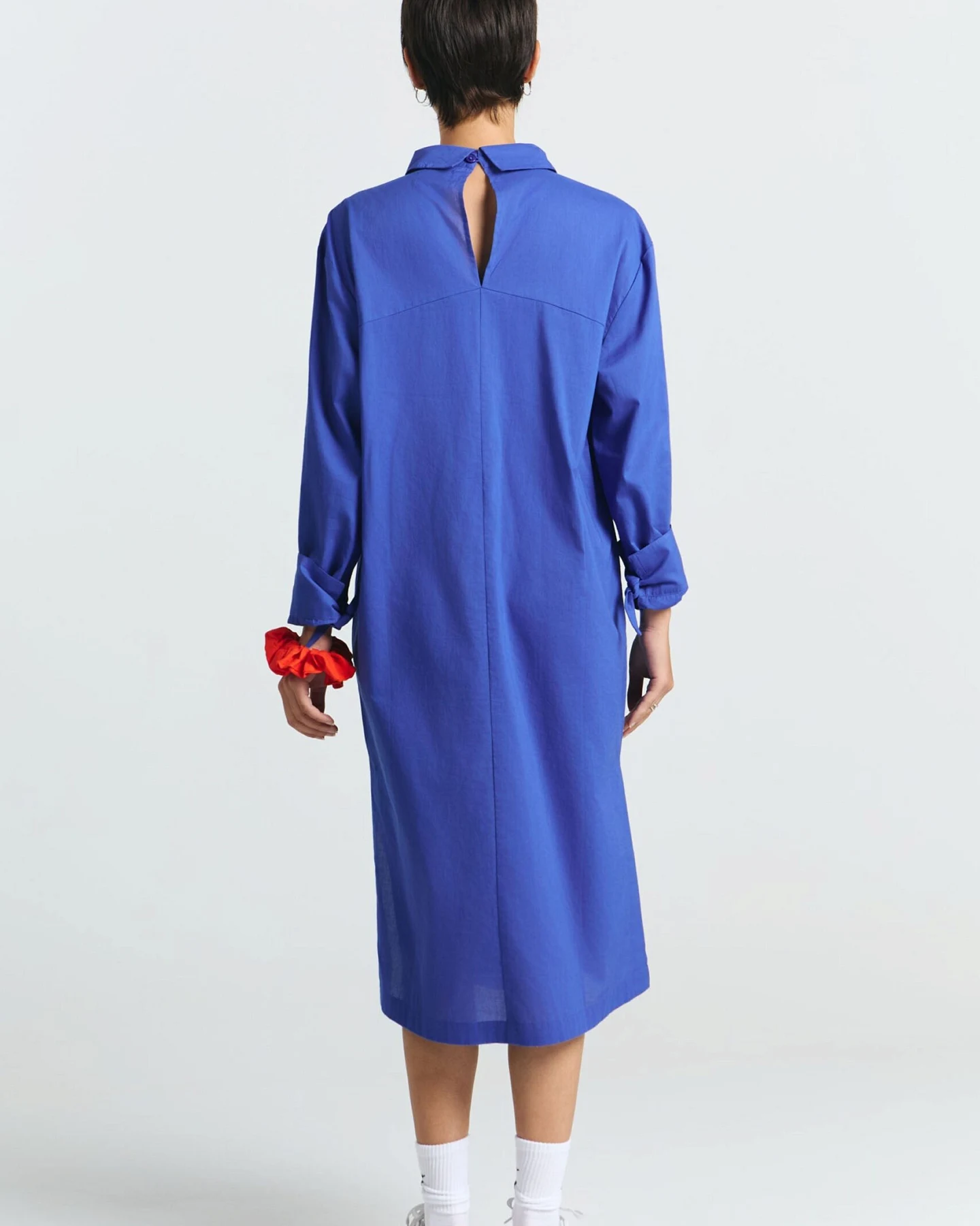 SUITE13LAB Damen vegan Kleid Nahuas Klein Blau – Ansicht 2