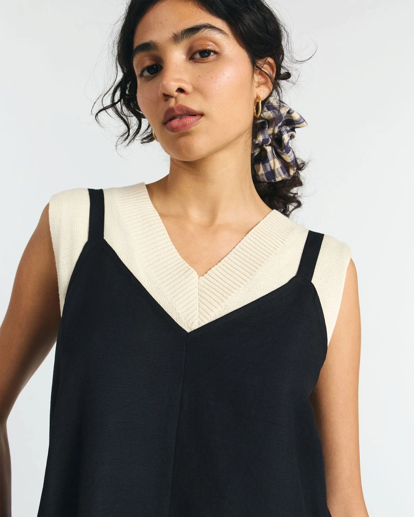 SUITE13LAB Damen vegan Kleid Nagua Schwarz – Ansicht 2