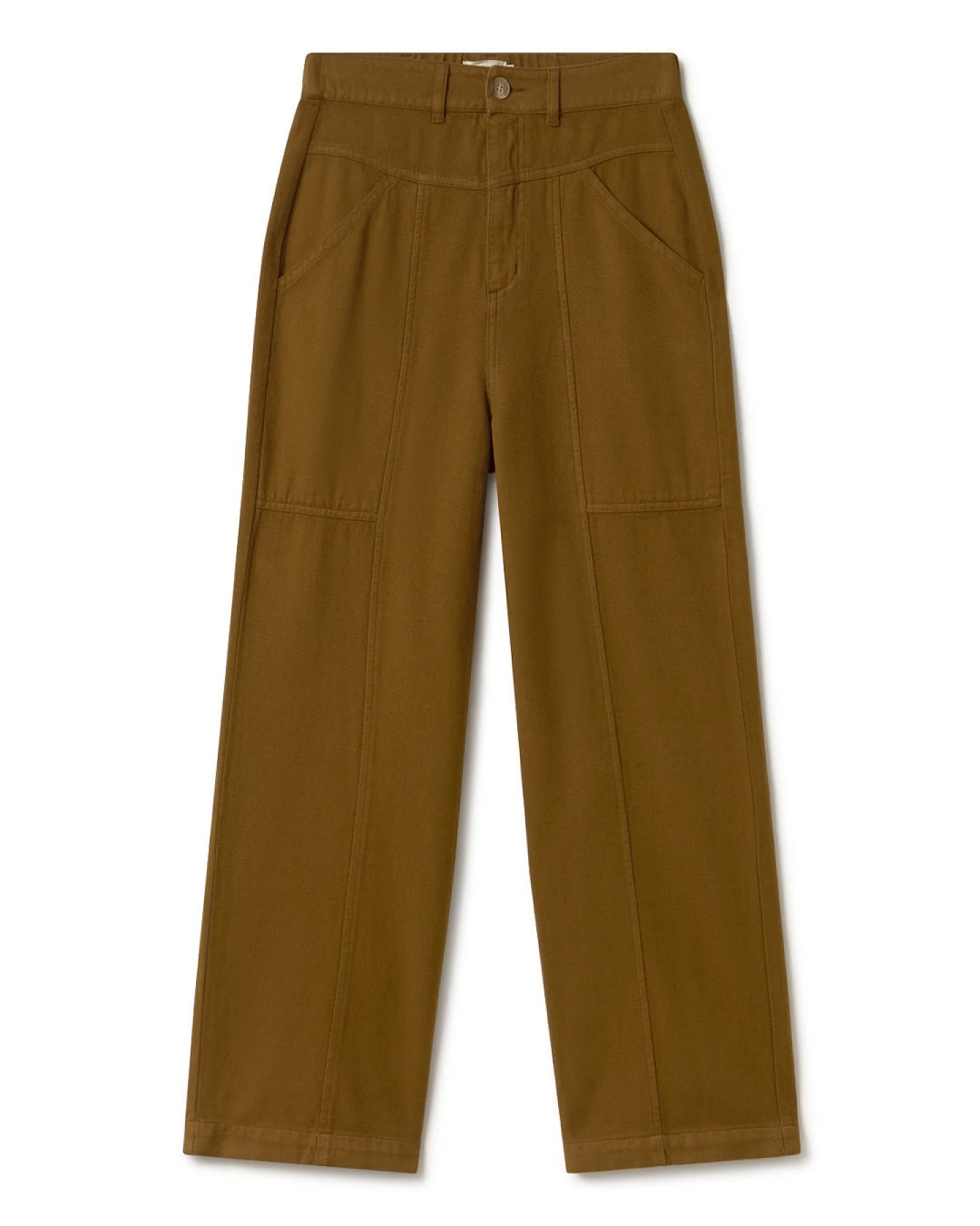 TWOTHIRDS Damen vegan Hose Luhme Dusty Ochre – Ansicht 2