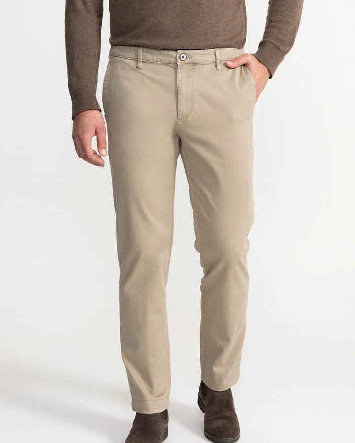 De IONESCU Herren vegan Hose Sinaia Beige