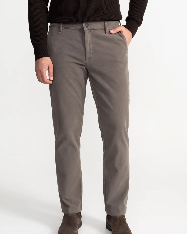 De IONESCU Herren vegan Hose Azuga Taupe