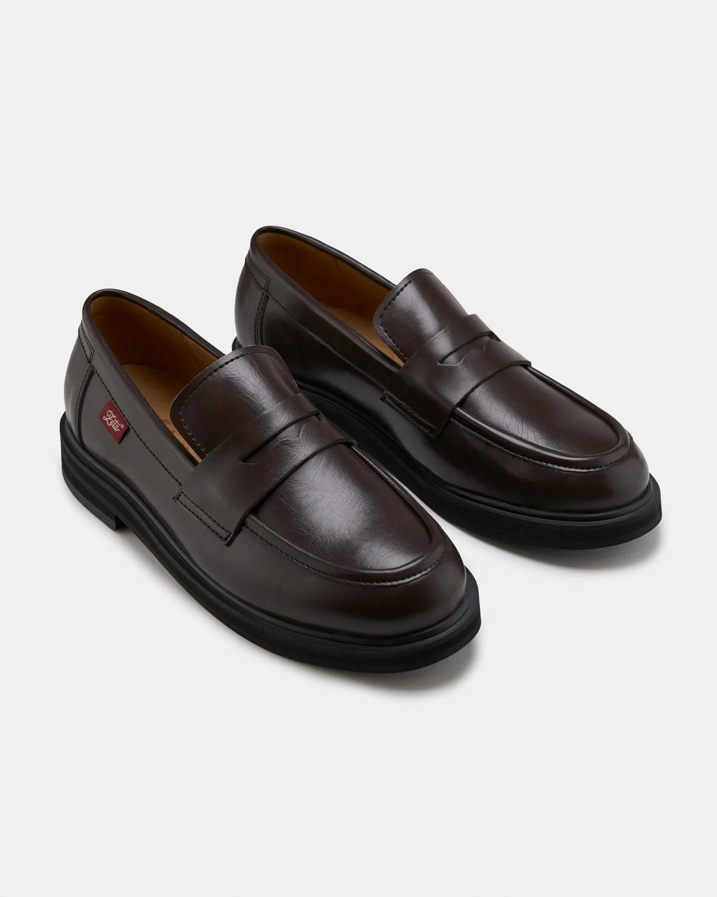 Zèta Herren vegan Loafers Unisex Douro Braun – Ansicht 2