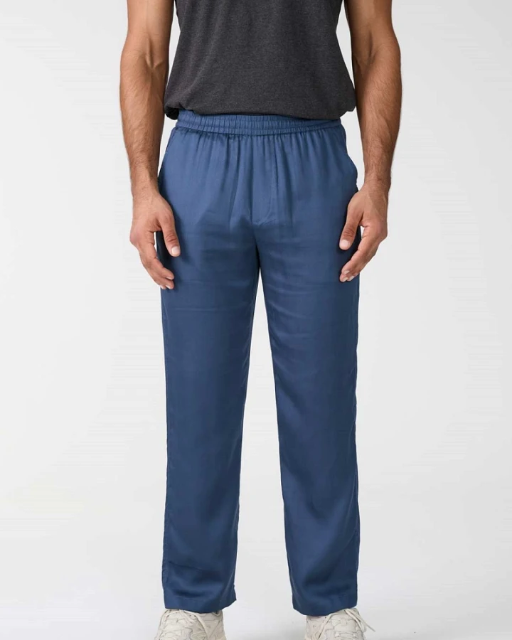 Yahmo Herren vegan Hose Walter Blau