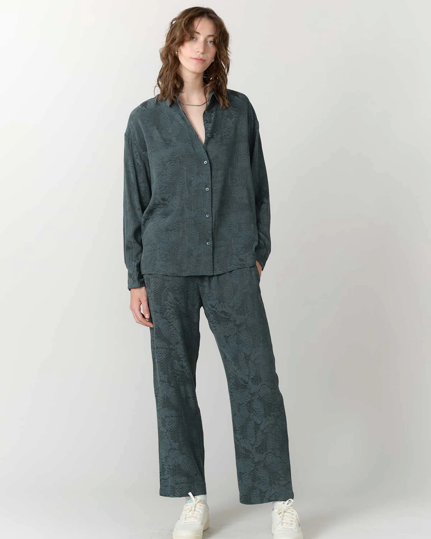 Yahmo Damen vegan Hemd Mona Eclipse – Ansicht 2