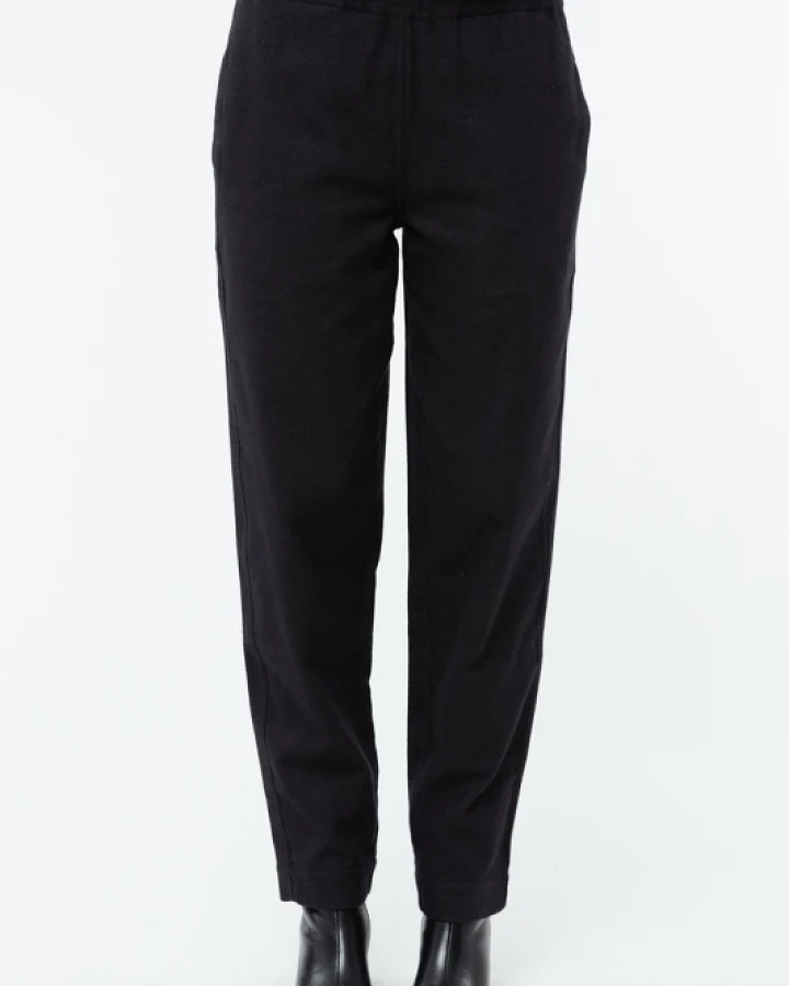 Givn Damen vegan Hose Flanell Helena Anthrazit