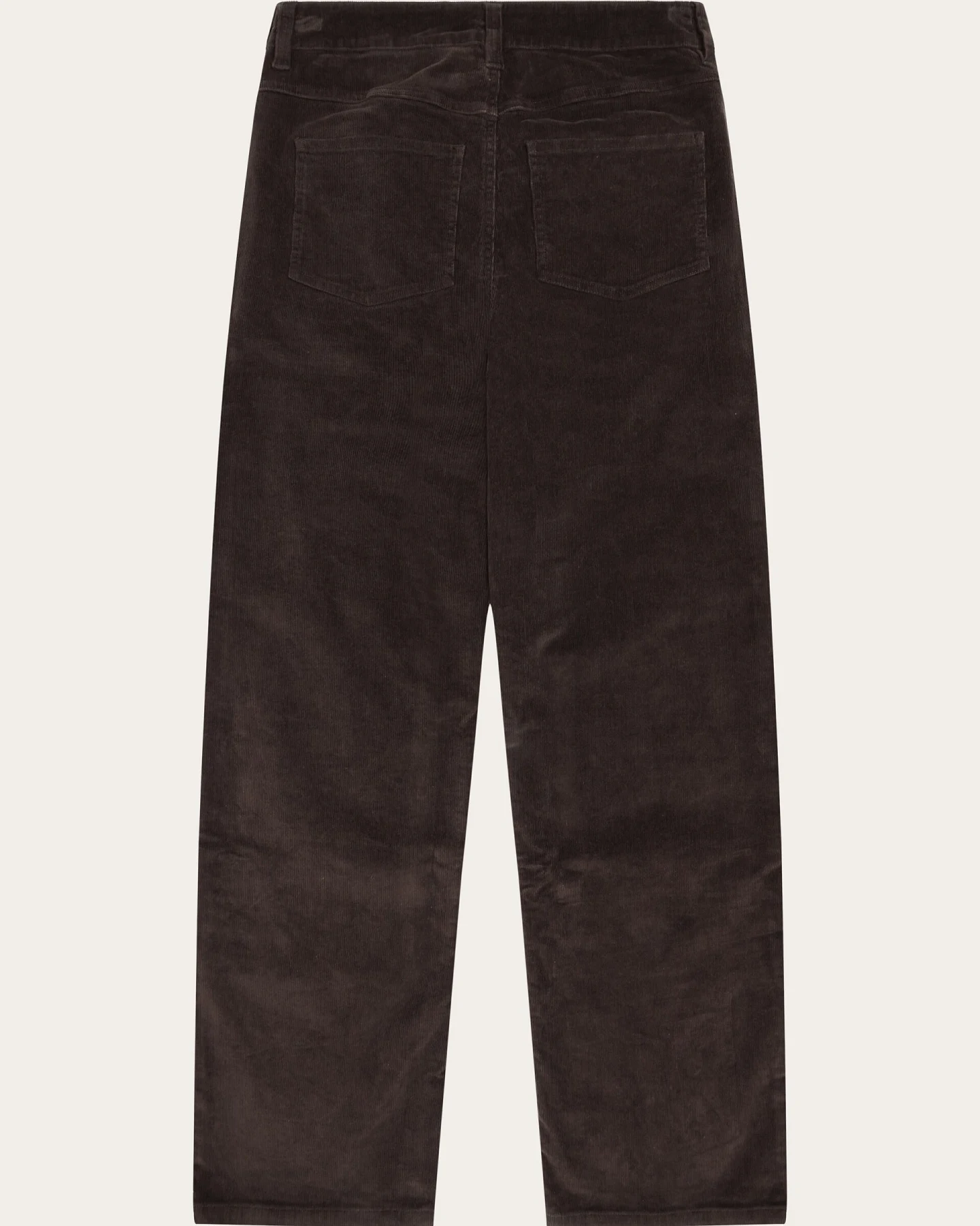 KnowledgeCotton Apparel Damen vegan Hose Damen Gale Corduroy Chocolate Torte – Ansicht 2