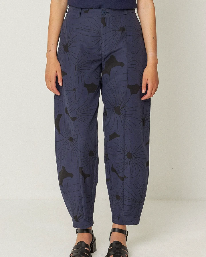 SKFK Damen vegan Hose Jordana Blau