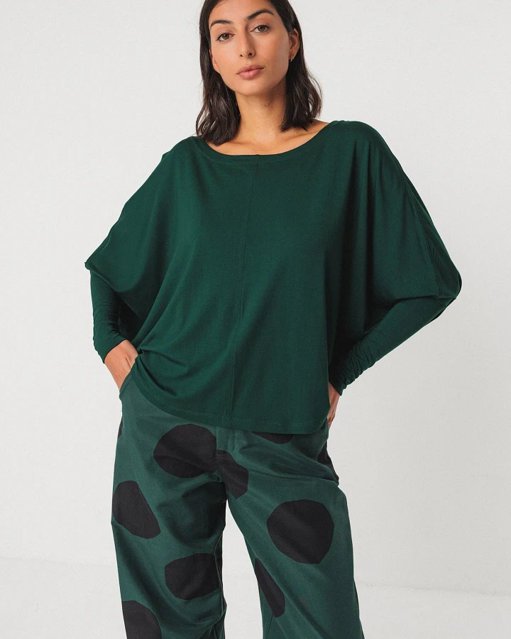 SKFK Damen vegan T-Shirt Zur-8 Grün