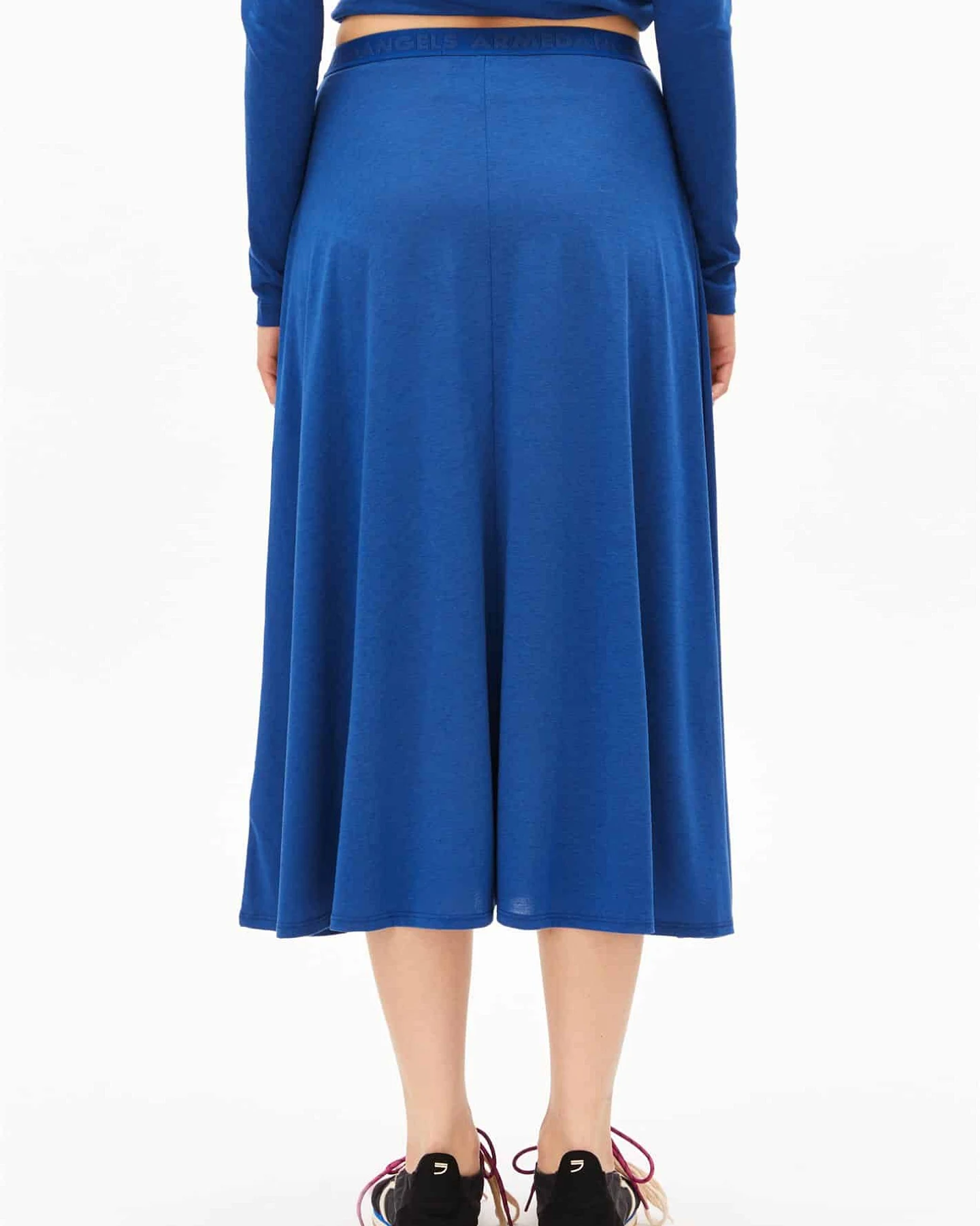 ARMEDANGELS Damen vegan Rock Ileniaa Laraa Blau – Ansicht 2