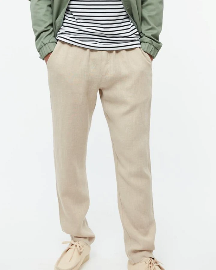 Givn Herren vegan Hose Eric Hafer Beige
