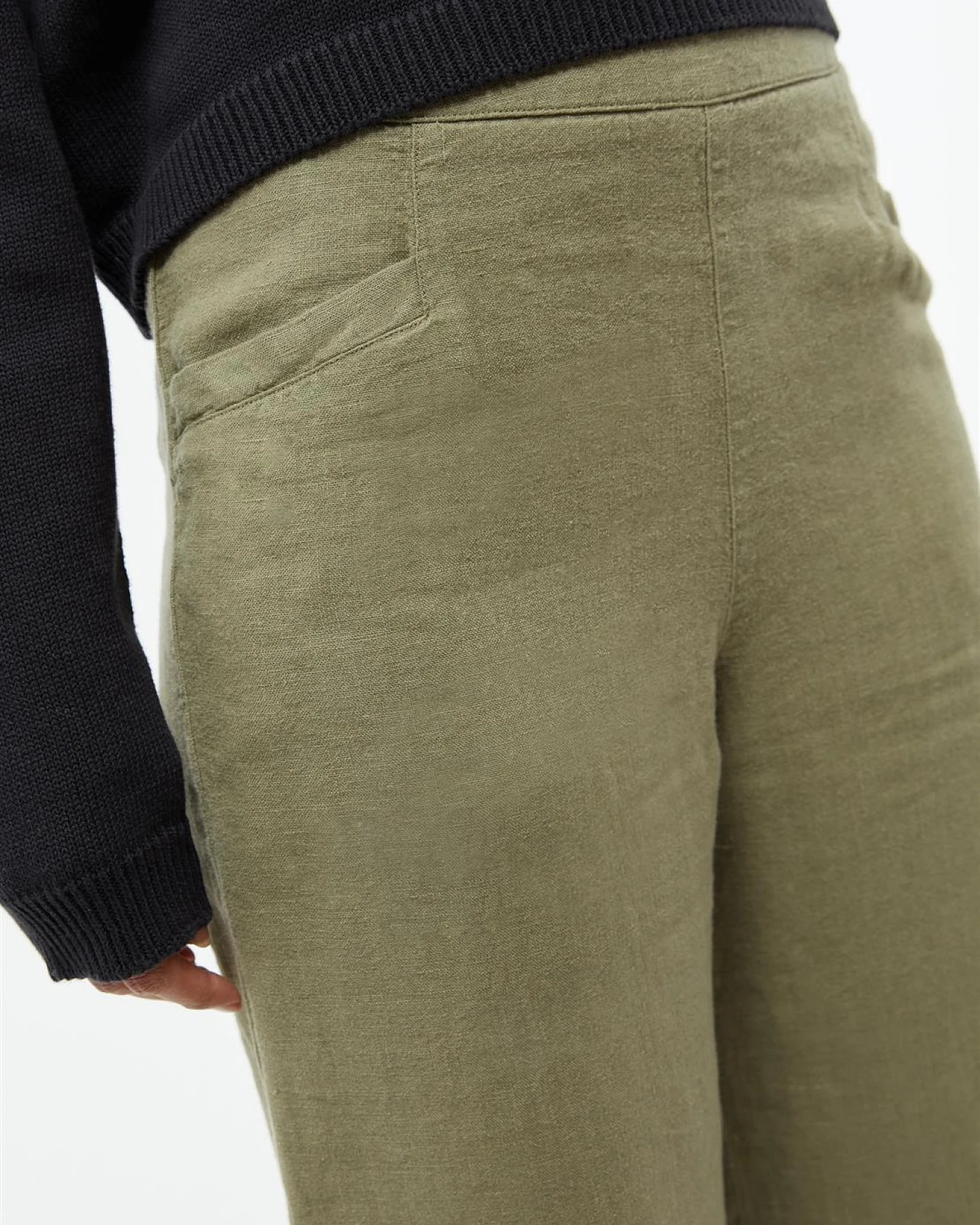 Givn Damen vegan Culotte Fay Faded Olive – Ansicht 2