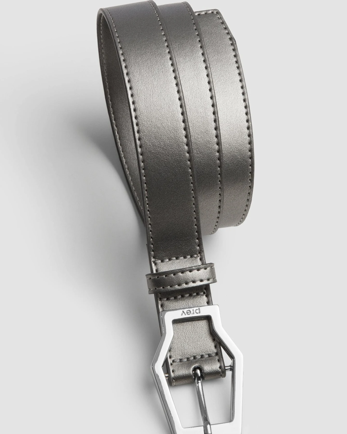 Prev Damen vegan Gürtel Karel Midi Chrom – Ansicht 2