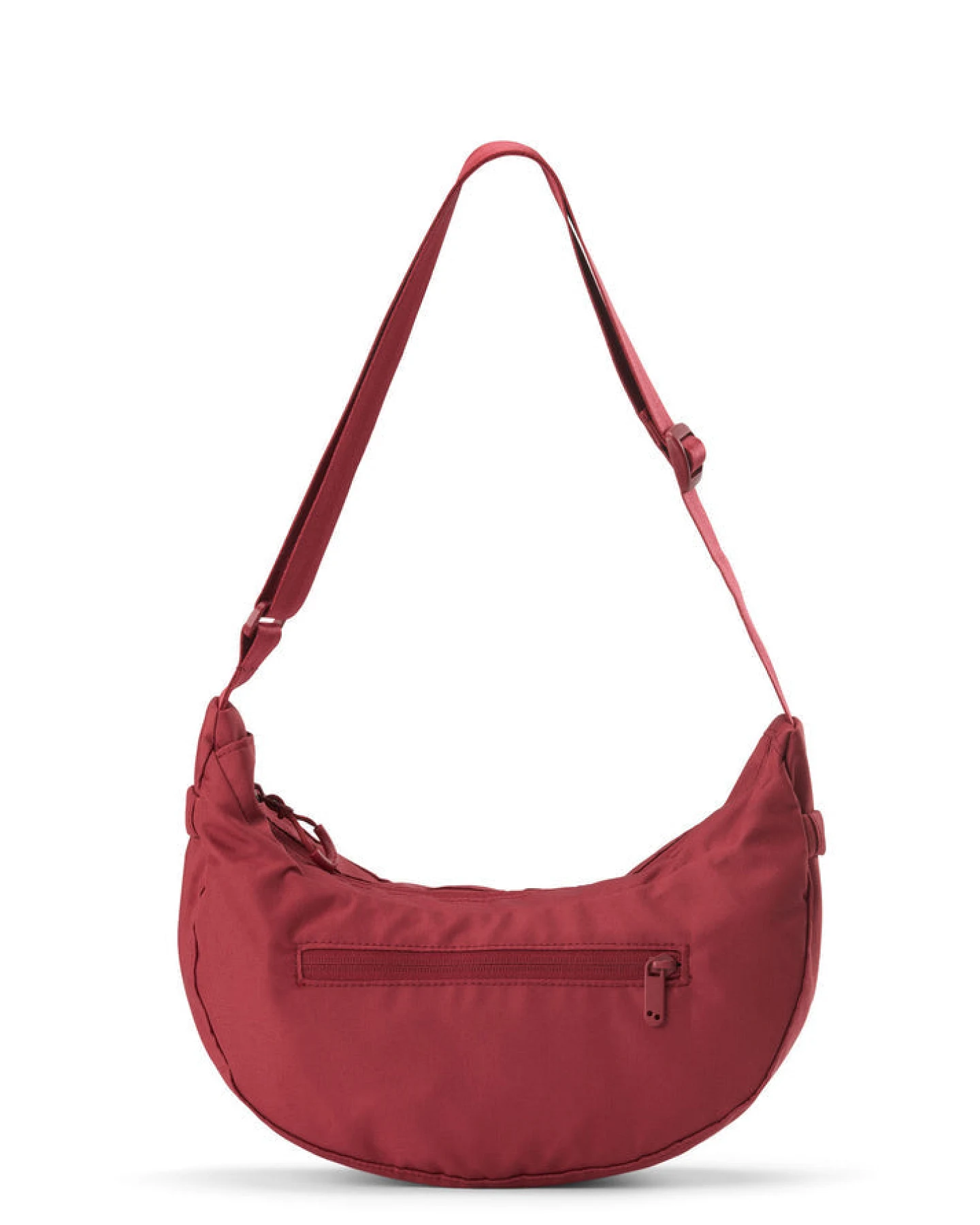 pinqponq Damen vegan Cross Body Bag Krumm Klein Sienna Rot – Ansicht 2