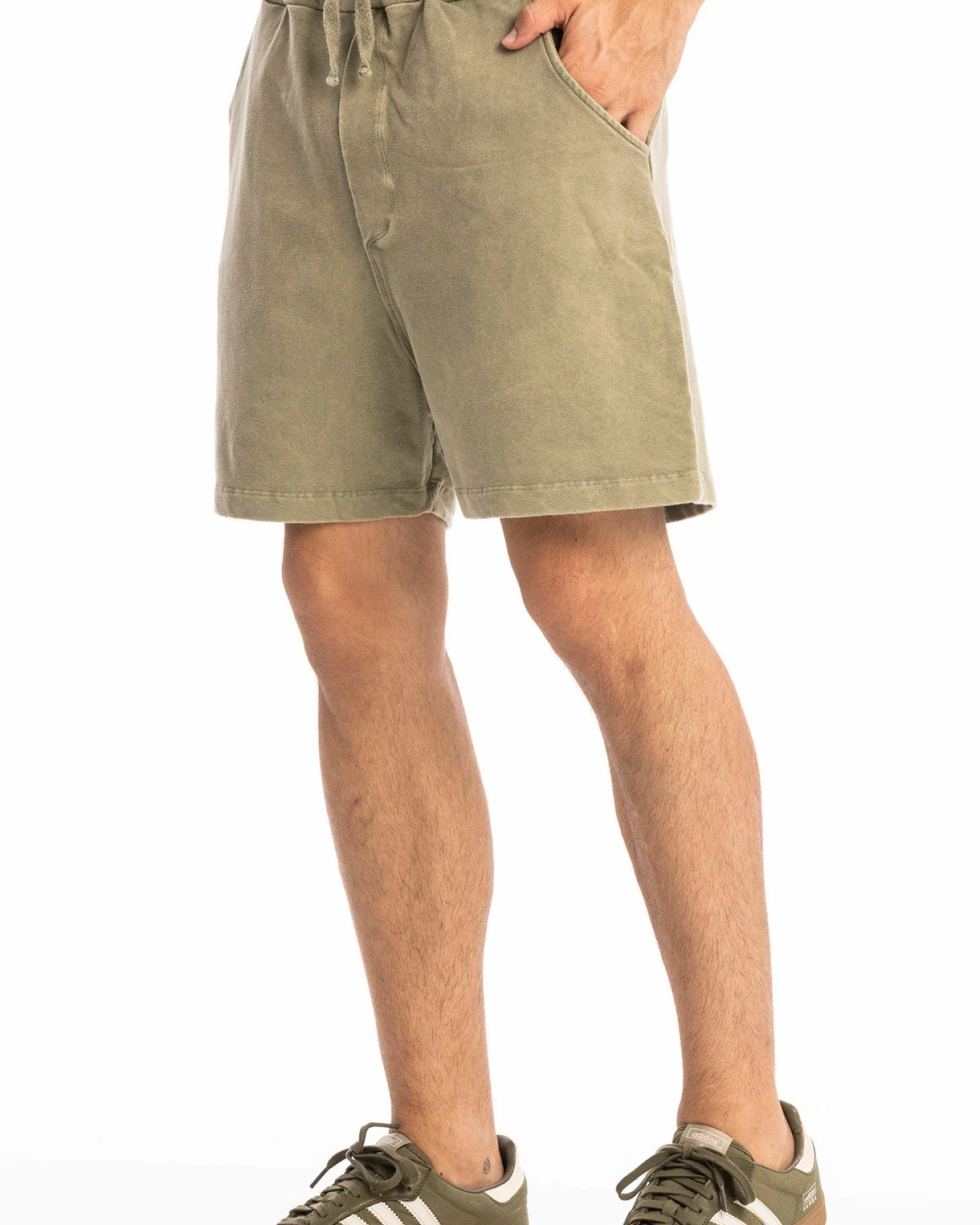 RAVENS VIEW IBIZA Herren vegan Shorts Cala Ivy Green – Ansicht 2