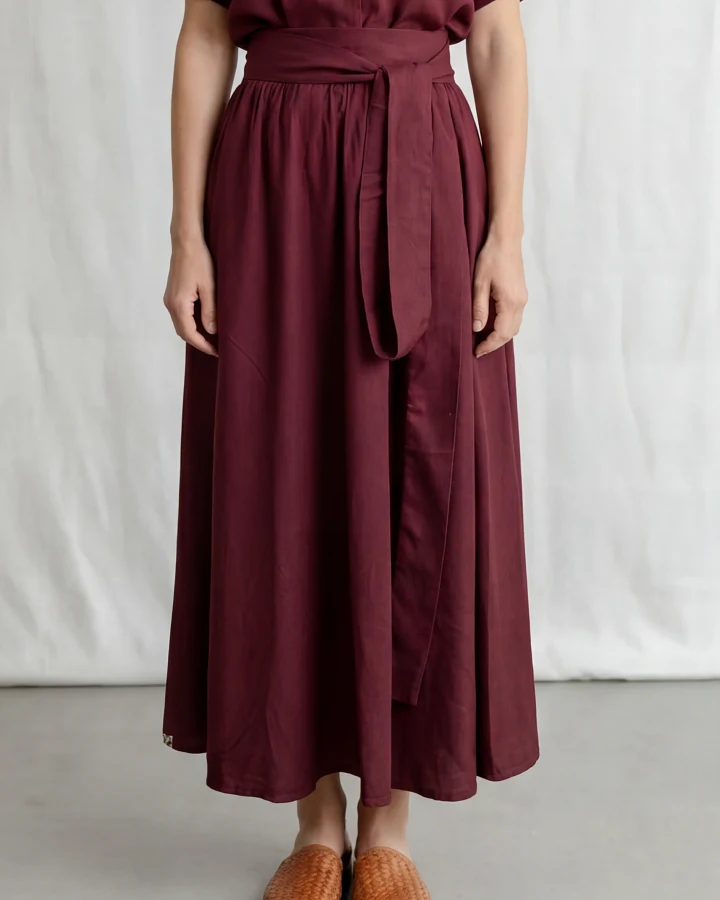 Jyoti - Fair Works Damen vegan Rock Sarit Grape