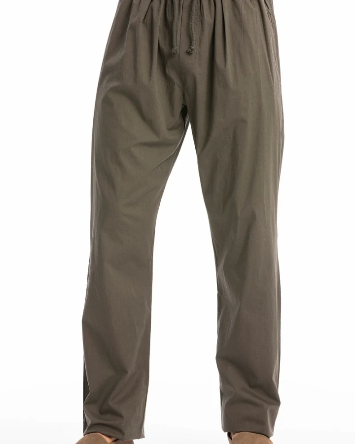 RAVENS VIEW IBIZA Herren vegan Hose Kenzo Bison Braun