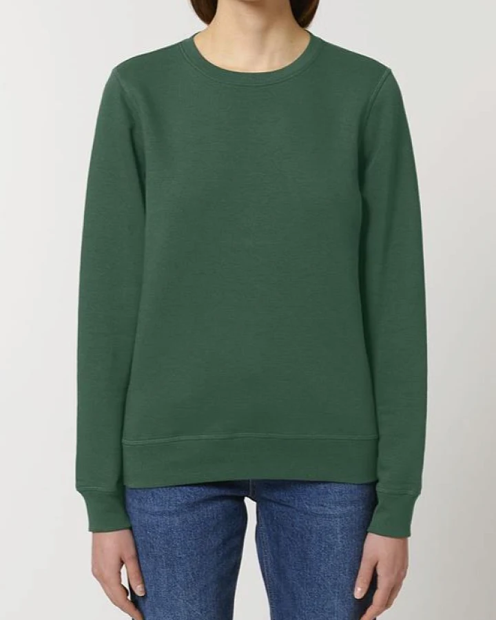 UNIPOLAR Herren vegan Pullover Rolin Flaschengrün