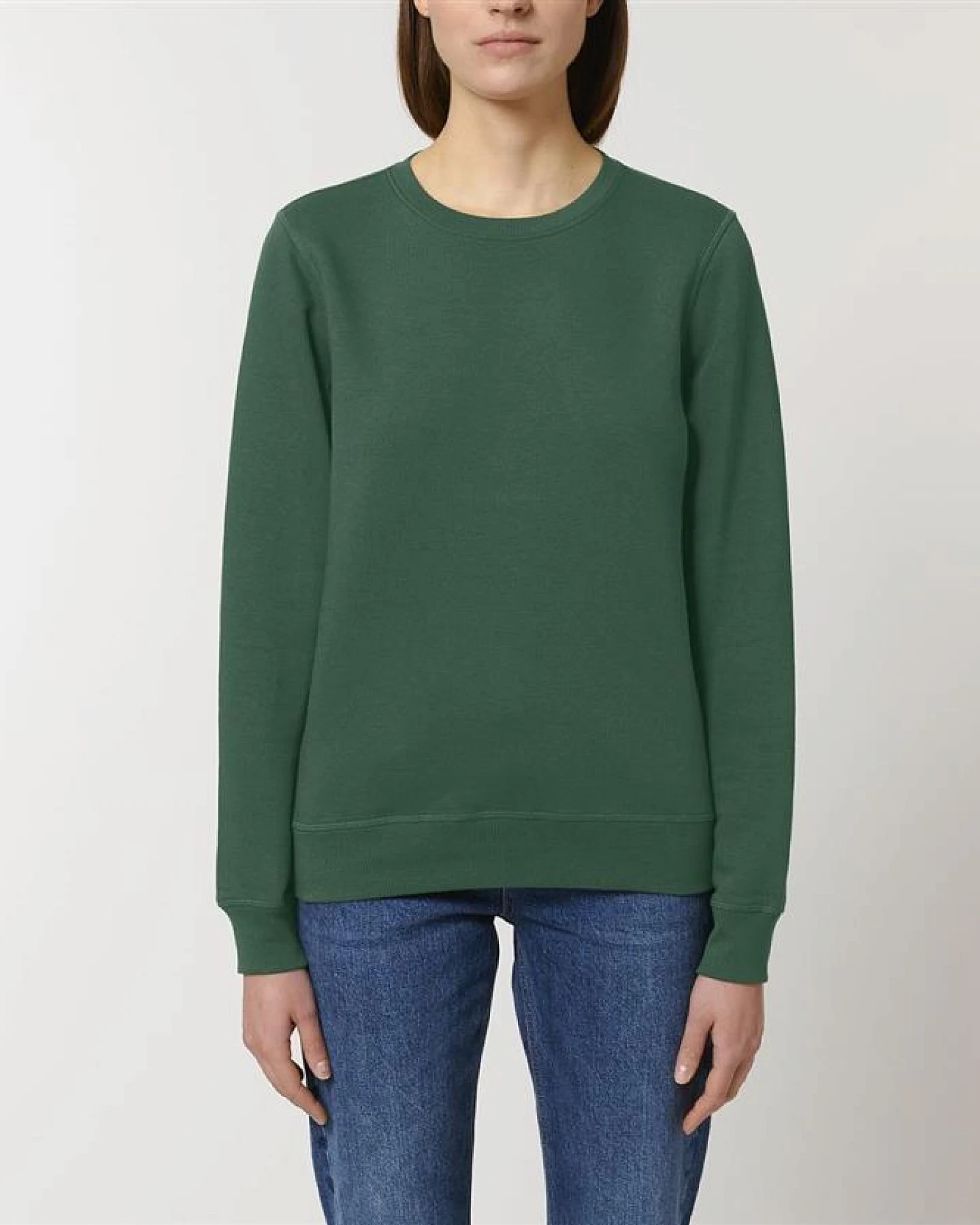UNIPOLAR Herren vegan Pullover Rolin Flaschengrün – Ansicht 2
