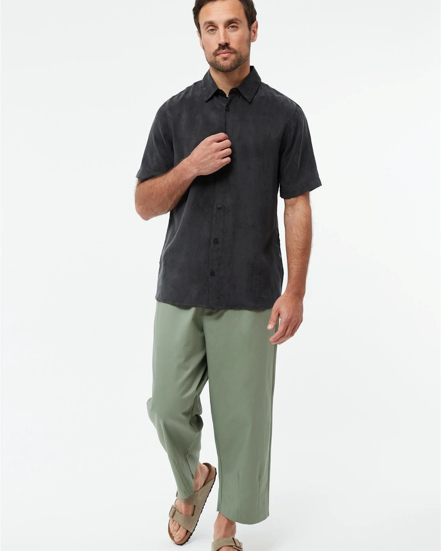 Givn Herren vegan Shirt Koda Schwarz – Ansicht 2
