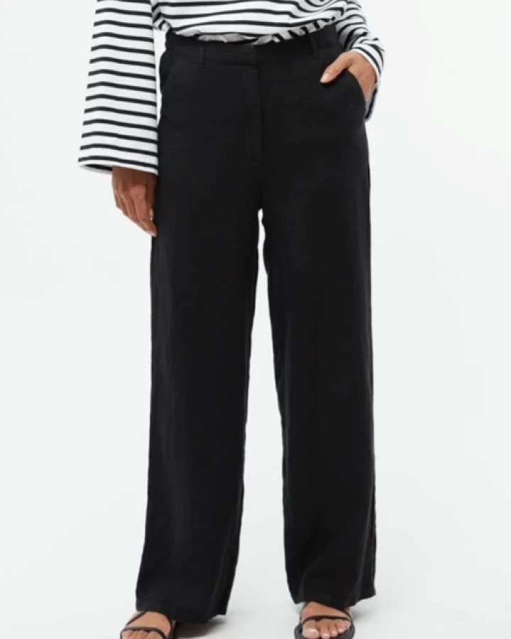 Givn Damen vegan Hose Beatrice Schwarz