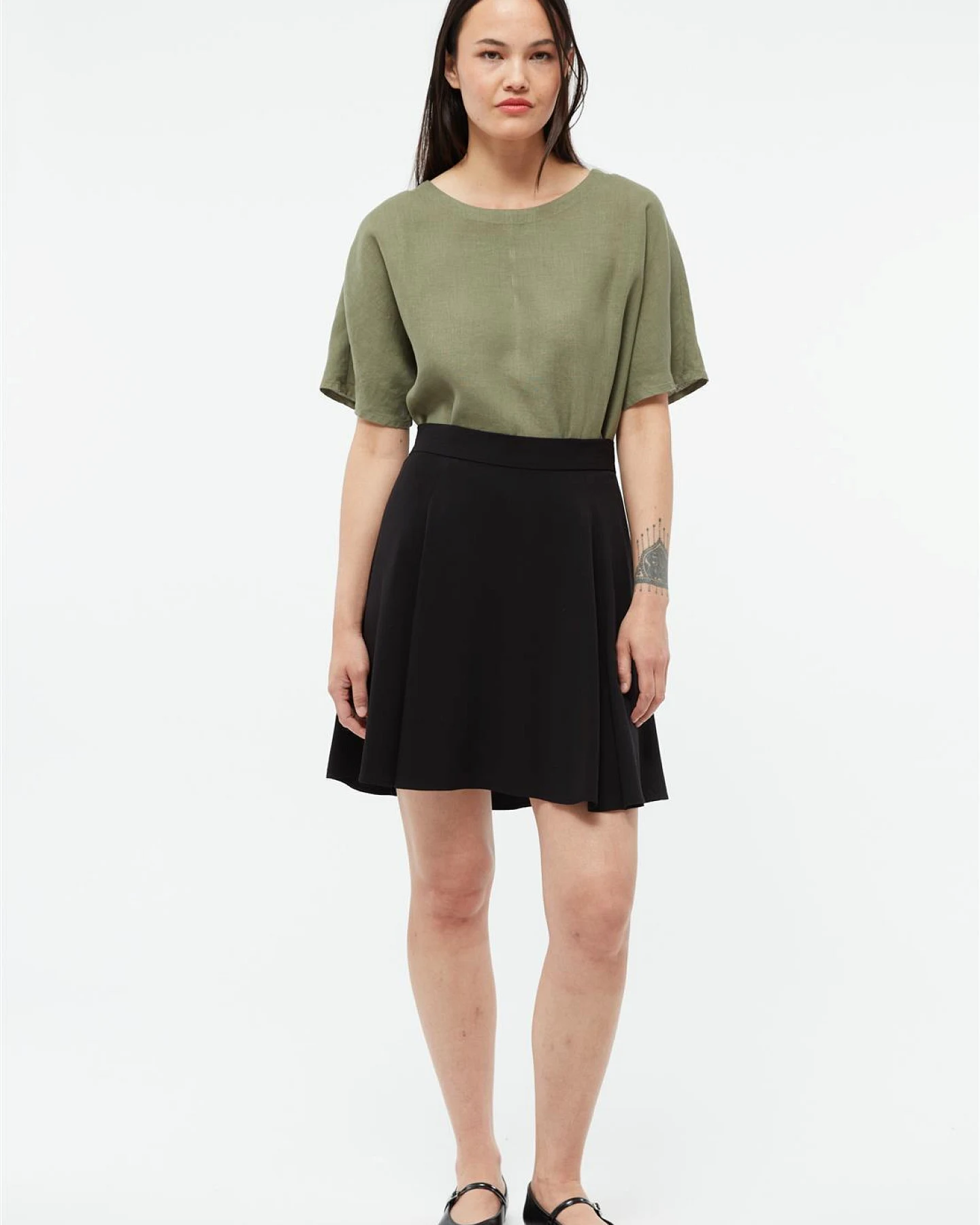 Givn Damen vegan Rock Mariel Schwarz – Ansicht 2