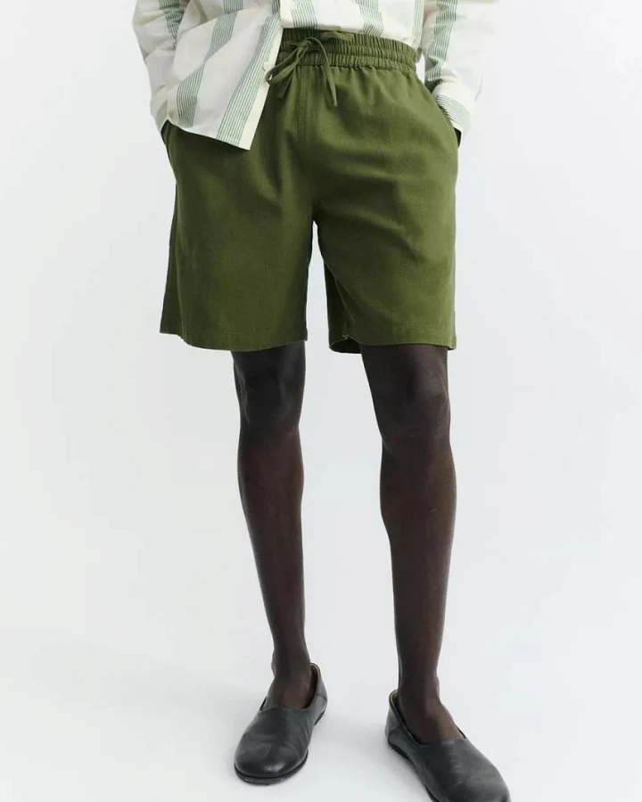 Thinking MU Herren vegan Shorts Henry Kentia Grün