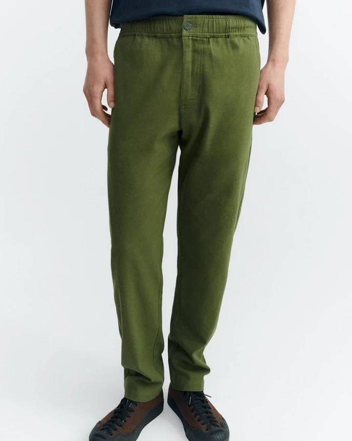 Thinking MU Herren vegan Hose Light Travel Kentia Grün