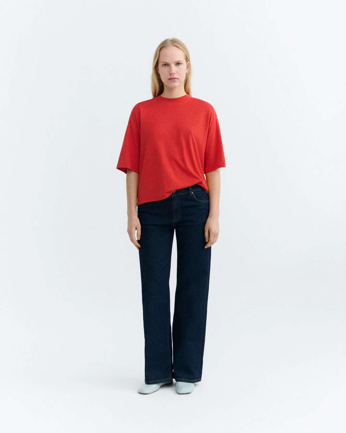 Thinking MU Damen vegan T-Shirt Lena Cavel Rot – Ansicht 2
