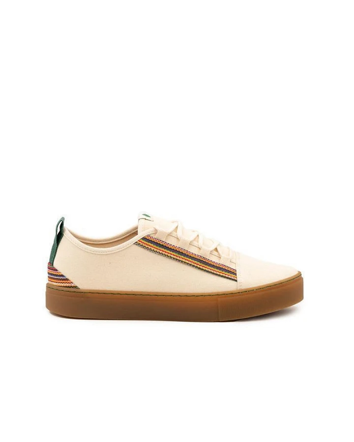 Vesica Piscis Herren vegan Sneaker Cuvier Weiß/Shanti Natural