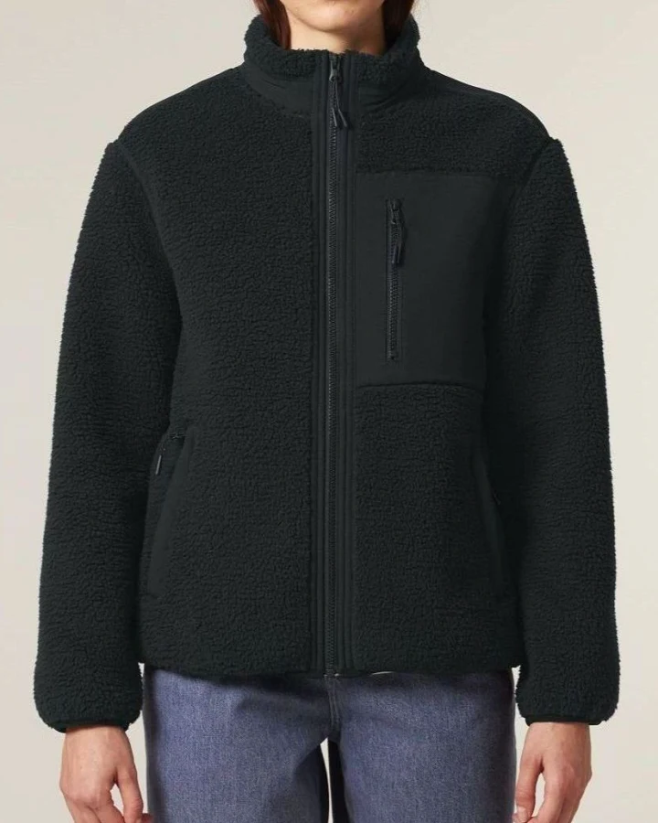 UNIPOLAR Herren vegan Jacke Brock Schwarz