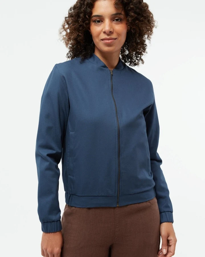 Givn Damen vegan Blouson Estrella Ozeanblau
