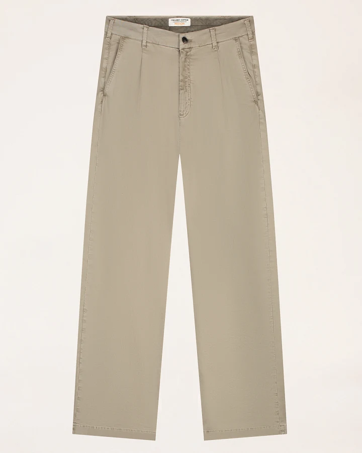 Kuyichi Herren vegan Hose Chino Harry Loose Beige